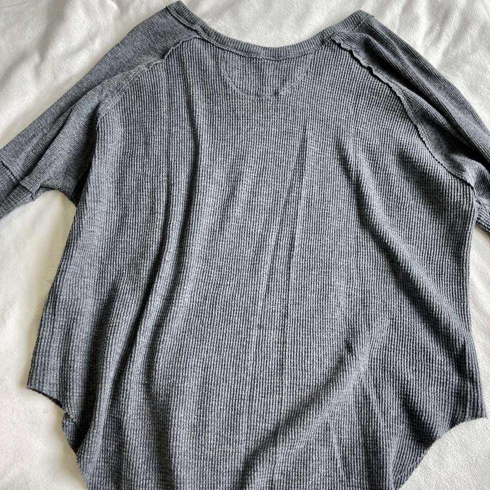 TNA Waffle Print Long Sleeve - Picture 2 of 3